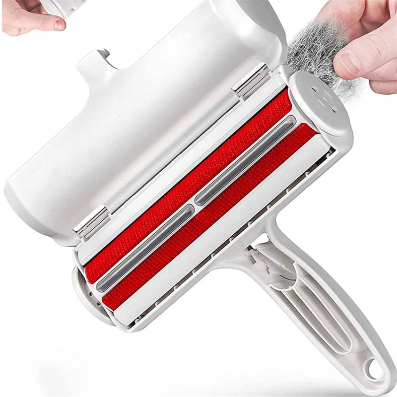 Cepillo quitapelos autolimpiante para mascotas perros gatos