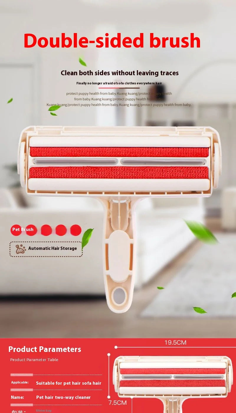 Cepillo quitapelos autolimpiante para mascotas perros gatos