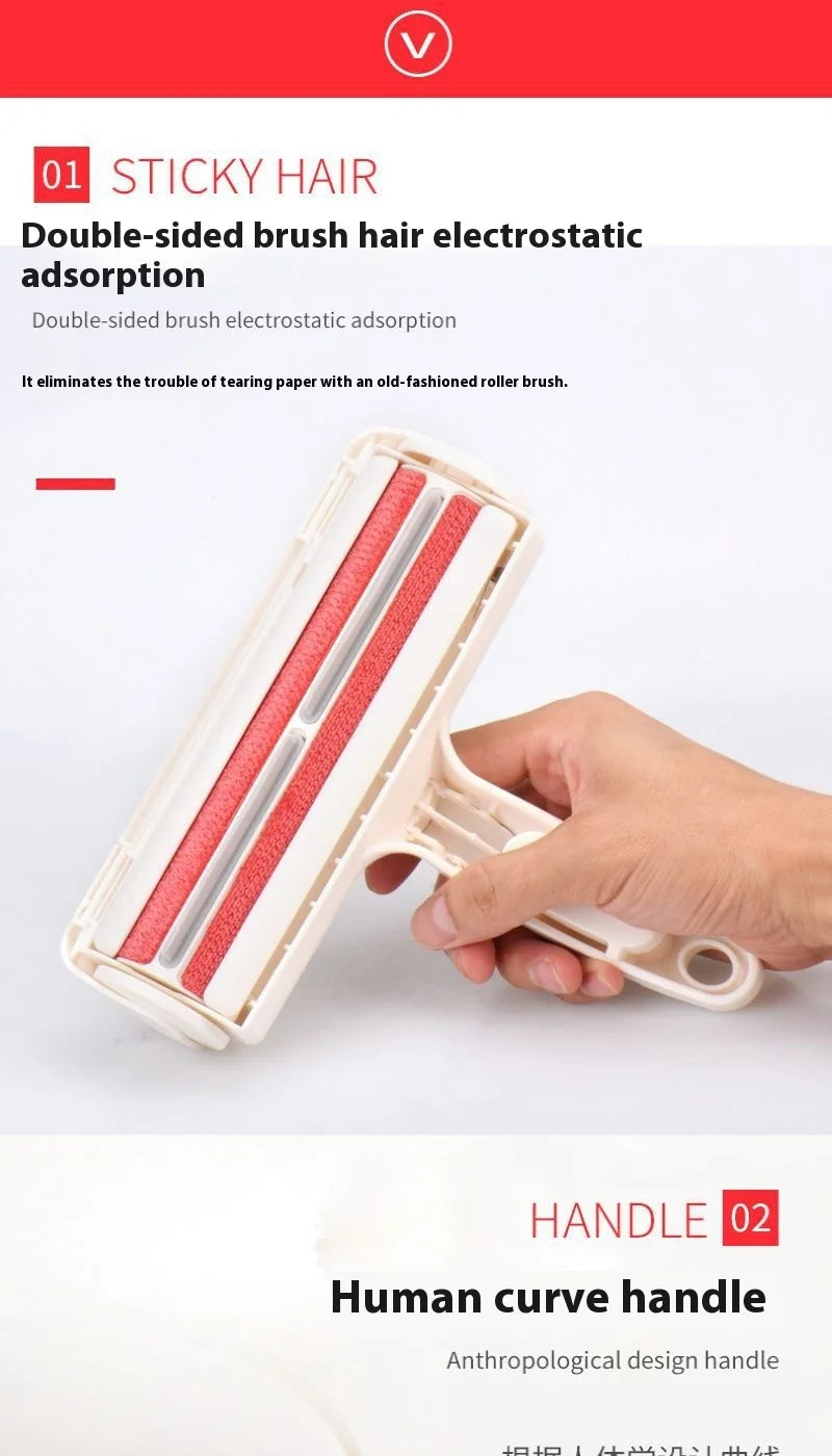 Cepillo quitapelos autolimpiante para mascotas perros gatos